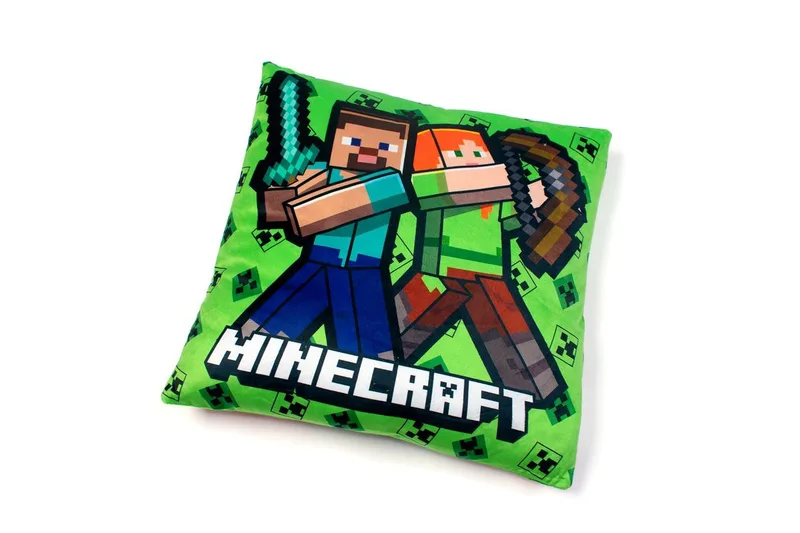 Διακοσμητικό Μαξιλάρι Βελούδινο Velboa 38x38κ. Mojang Minecraft 12 Light Green DimCol (Χρώμα: Πράσινο ) - DimCol - 54461707022