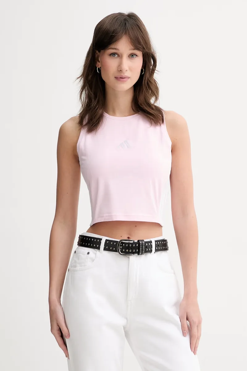 adidas crop top Γυναικείο βαμβάκι με ελαστάν