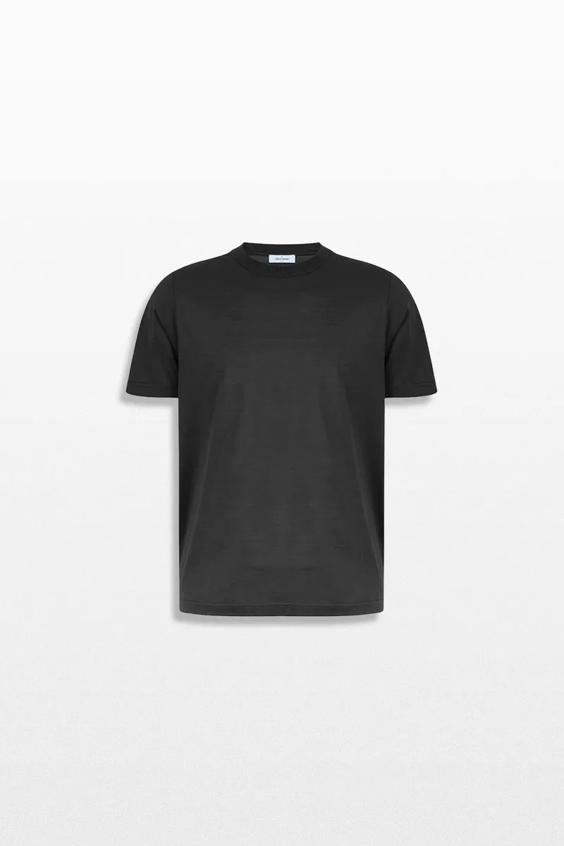 GRAN SASSO Ανδρικό Μαύρο Round Neck T-Shirt