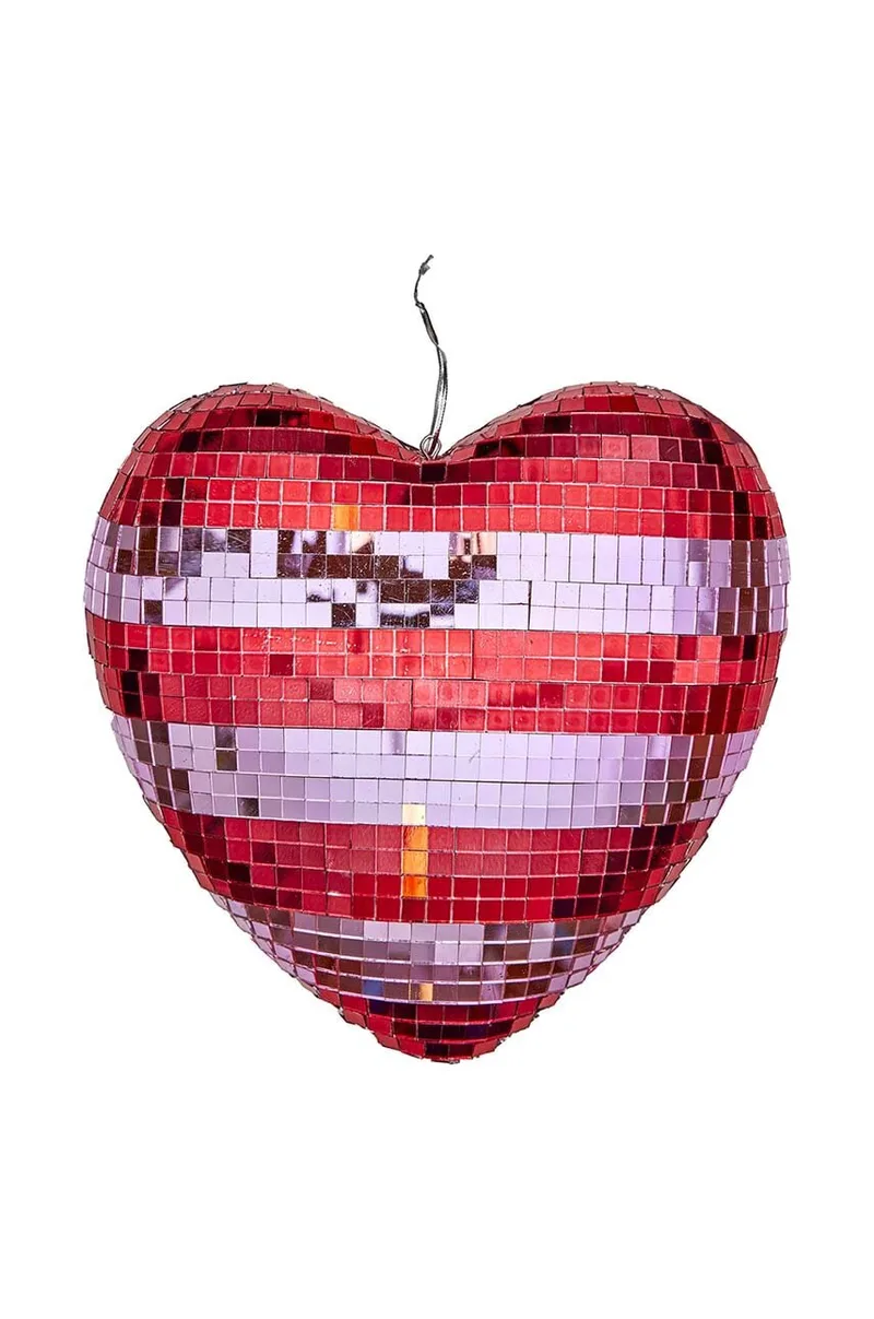 Χριστουγεννιάτικο διακοσμητικό Rice Large Heart Disco Ball