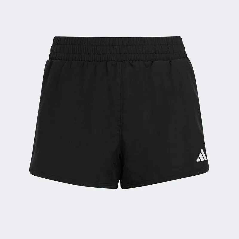 ADIDAS GIRLS' ESSENTIALS AEROREADY 3-STRIPES SHORTS ΜΑΥΡΟ