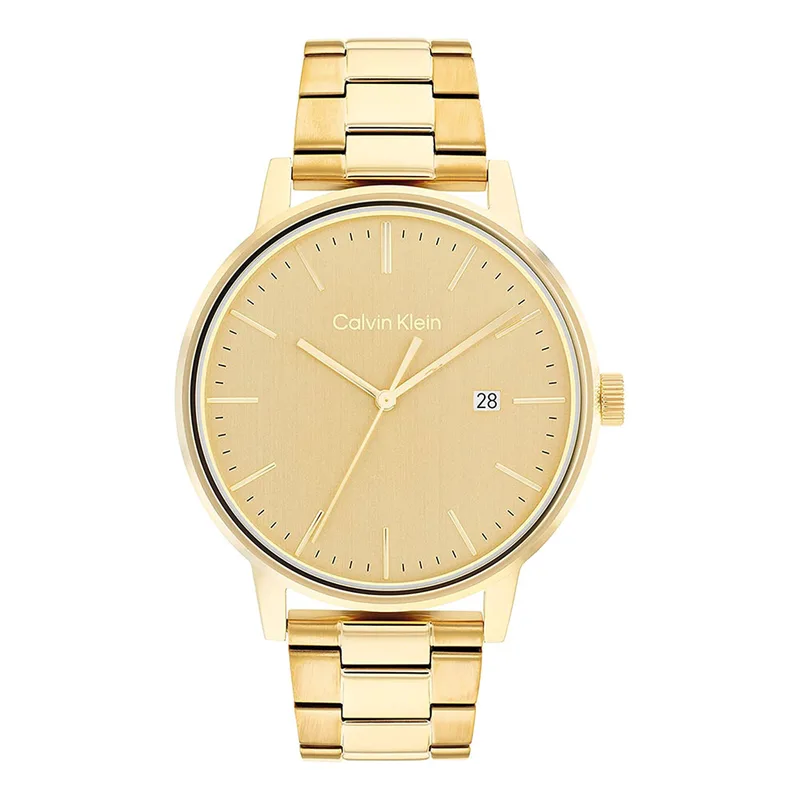 CALVIN KLEIN Linked Χρυσό Stainless Steel Bracelet 25200056