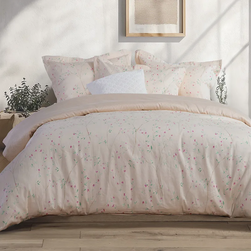 Παπλωματοθήκη Υπέρδιπλη (Σετ) 240X230 Nef Nef Kiara Salmon (240x230)