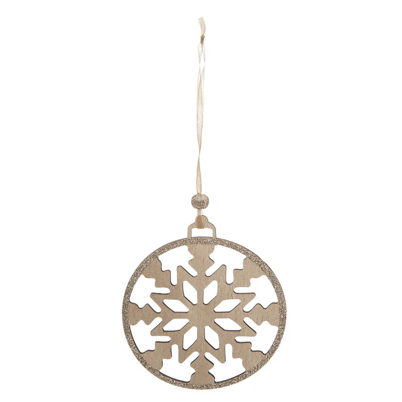 Στολίδι Χριστουγεννιάτικο (Φ9.5) A-S Round Snowflake 184303