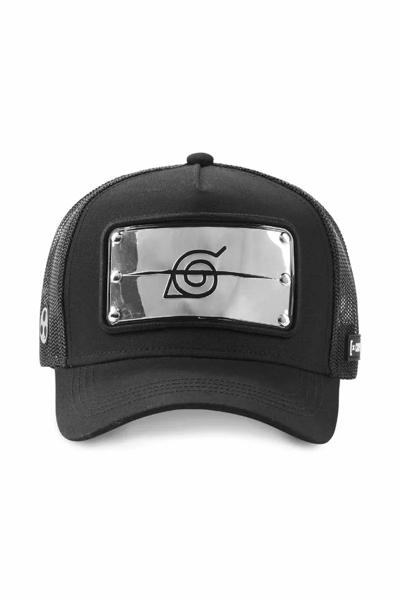 CAPSLAB Naruto Trucker Καπέλο - Μαύρο-CL/NS/1/BAN-BLACK