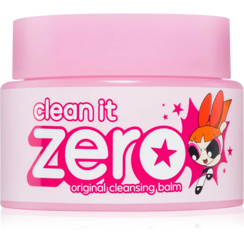 Banila Co. clean it zero Original Powerpuff Girls Edition βάλσαμο για ντεμακιγιάζ και καθαρισμό με ενυδατικό αποτέλεσμα 100 ml