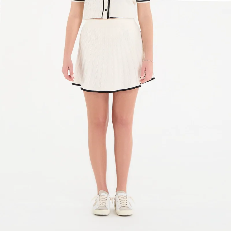 Φούστα GUESS Shari Sweater Skirt Dove White S