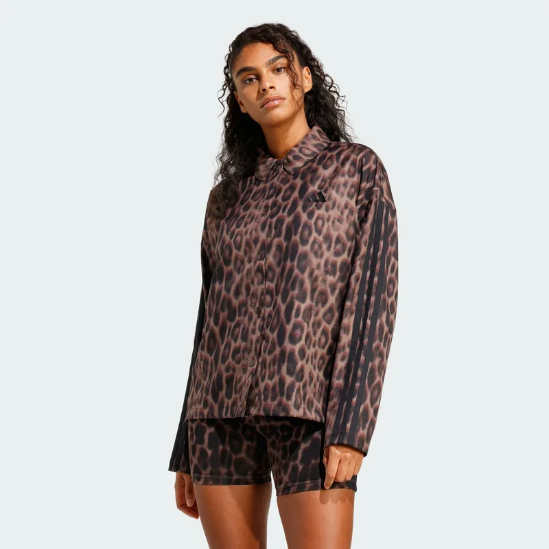 adidas sportswear W Seasonal Essentials Leopard Print Woven (9000271478_92445)