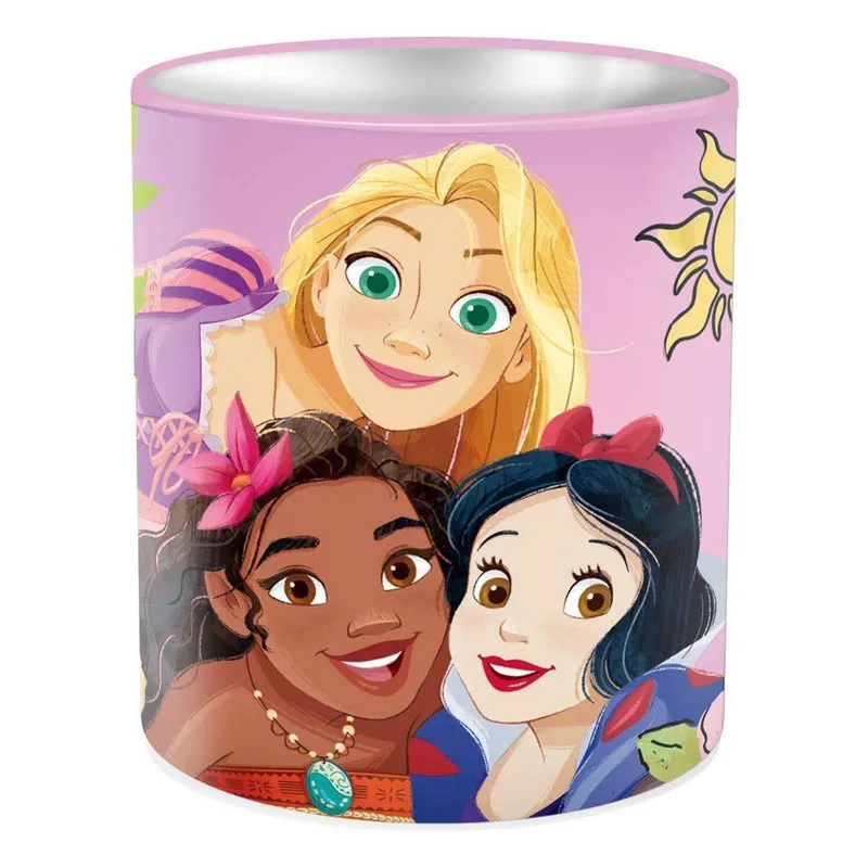 ΜΟΛΥΒΟΘΗΚΗ DISNEY PRINCESS ΜΕΤΑΛΛΙΚΗ 10 x 11 cm