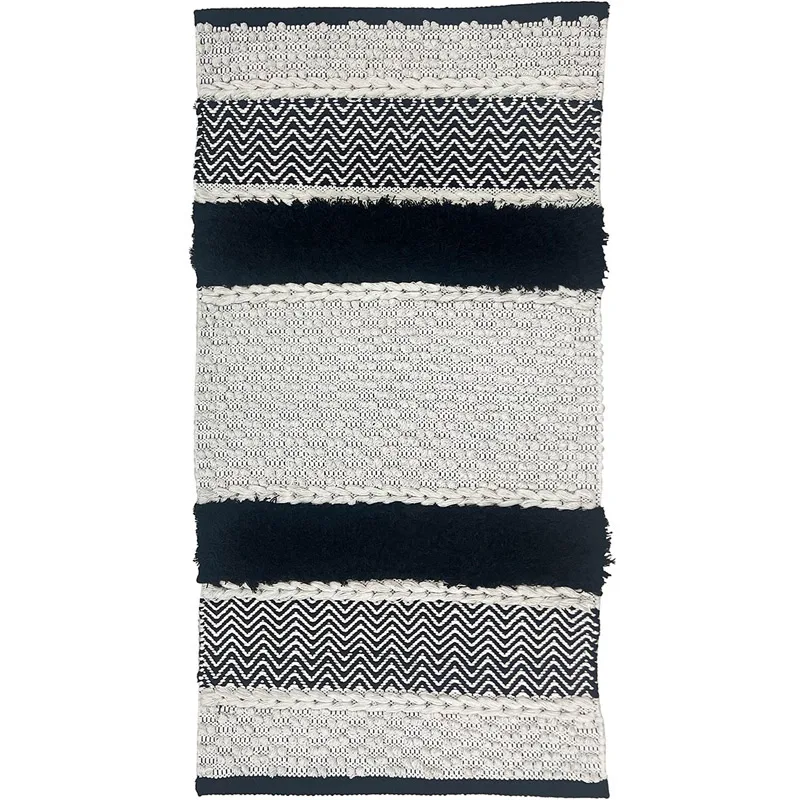 Χαλί Διάδρομος 60x120 Melinen Cherie Black