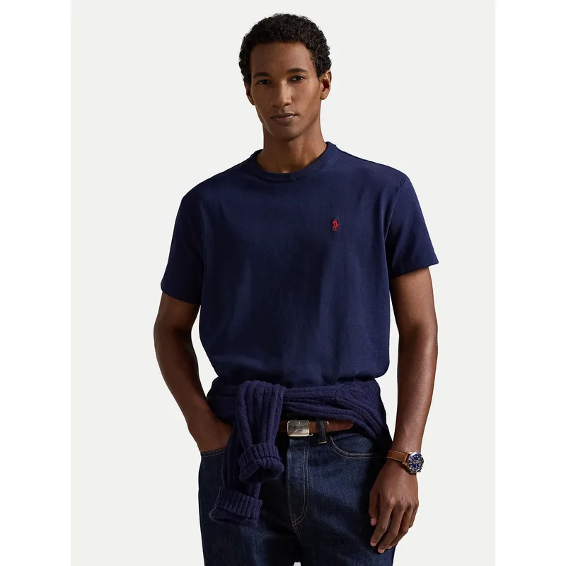 Polo Ralph Lauren T-Shirt Classics 710811284003 Σκούρο μπλε Regular Fit