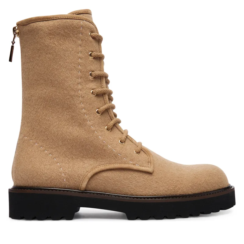 Μποτίνια Max Mara Bakerzipwk 2524796012600 Καφέ
