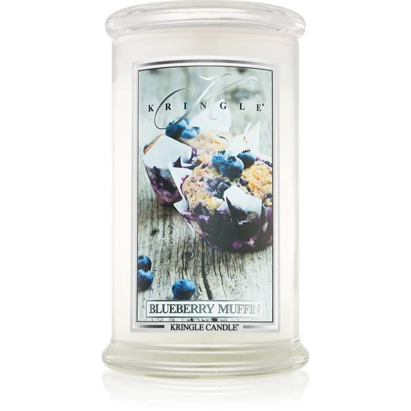 Kringle Candle Blueberry Muffin αρωματικό κερί 624 γρ