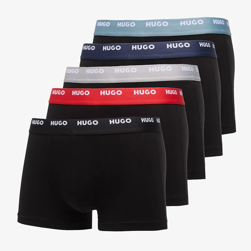 Μπόξερς Hugo Boss Trunk 5-Pack Black XXL