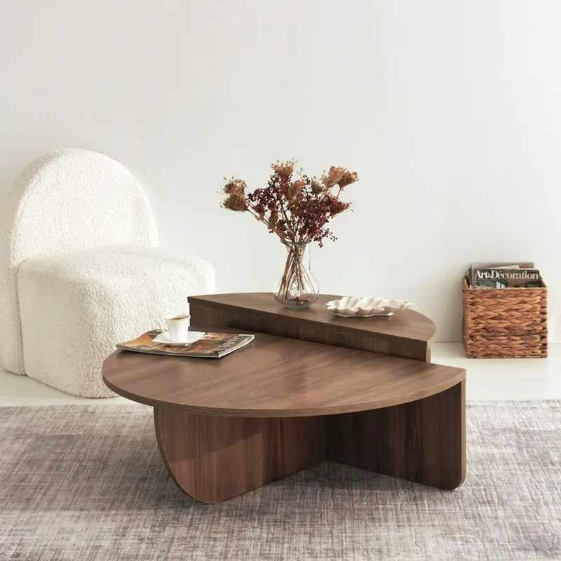 Τραπέζι Σαλονιού Podium - Walnut 552Nos2234 (90x30x60)