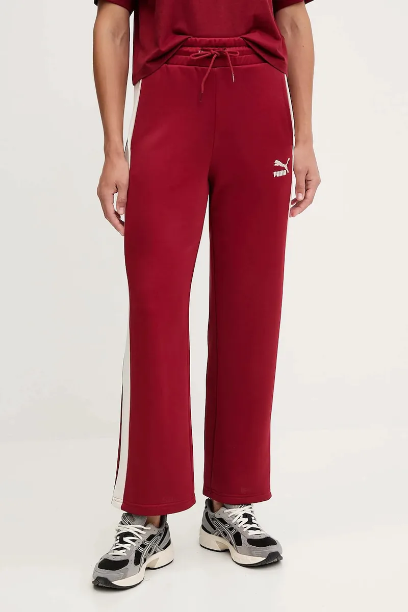 Παντελόνι φόρμας Puma Iconic T7 Straight Leg Track Pants