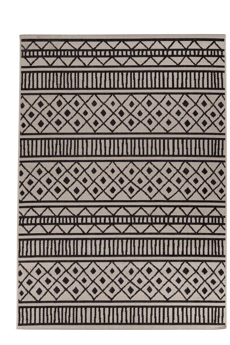 Χαλί Σαλονιού 160X235 Royal Carpet All Season Flox Black 3603W (160x235)