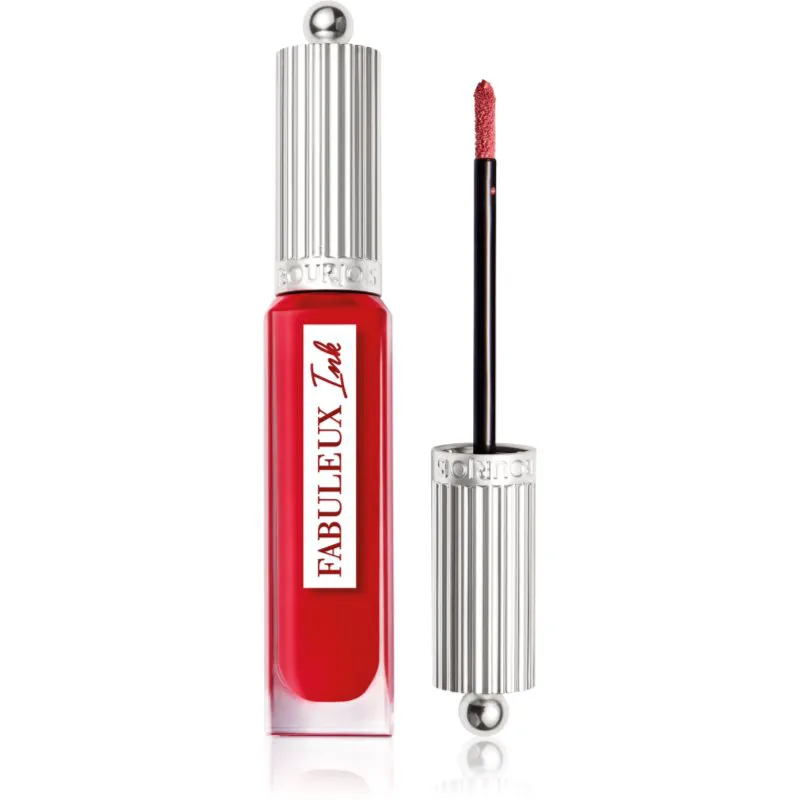 Bourjois Fabuleux Ink υγρό κραγιόν απόχρωση 04 Cherry Cute 3.5 ml