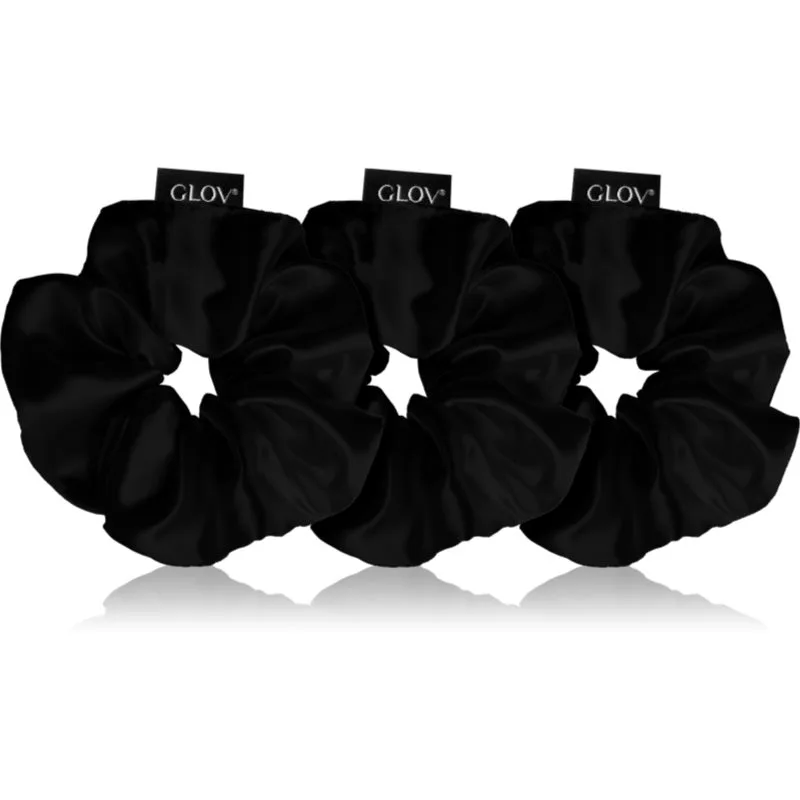GLOV Scrunchies S/M/L λαστιχάκια για τα μαλλιά Black 3 τμχ