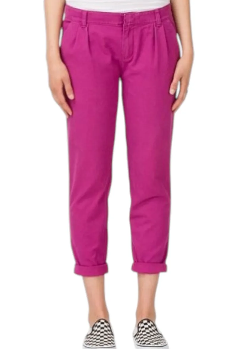 Παντελόνι Υφασμάτινο Vans GpLeated Chino VN000UJGBJC1-PURPLE Κορίτσι