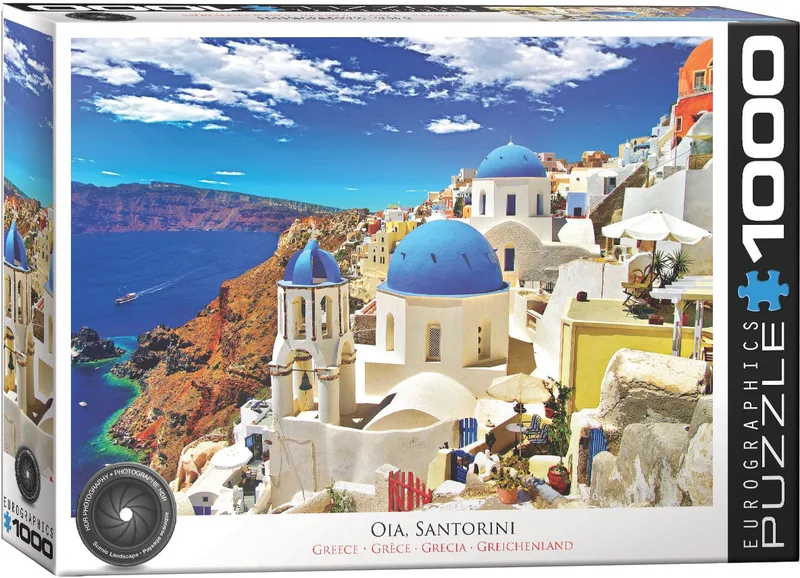 Puzzle 1000τμχ Oia Santorini Greece