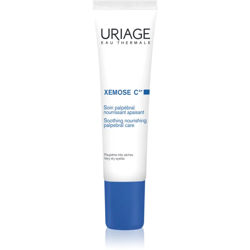 Uriage Xemose C8+ Soothing Nourishing Palpebral Care καταπραϋντική κρέμα για τα μάτια για ξηρή και ατοπική επιδερμίδα 15 ml