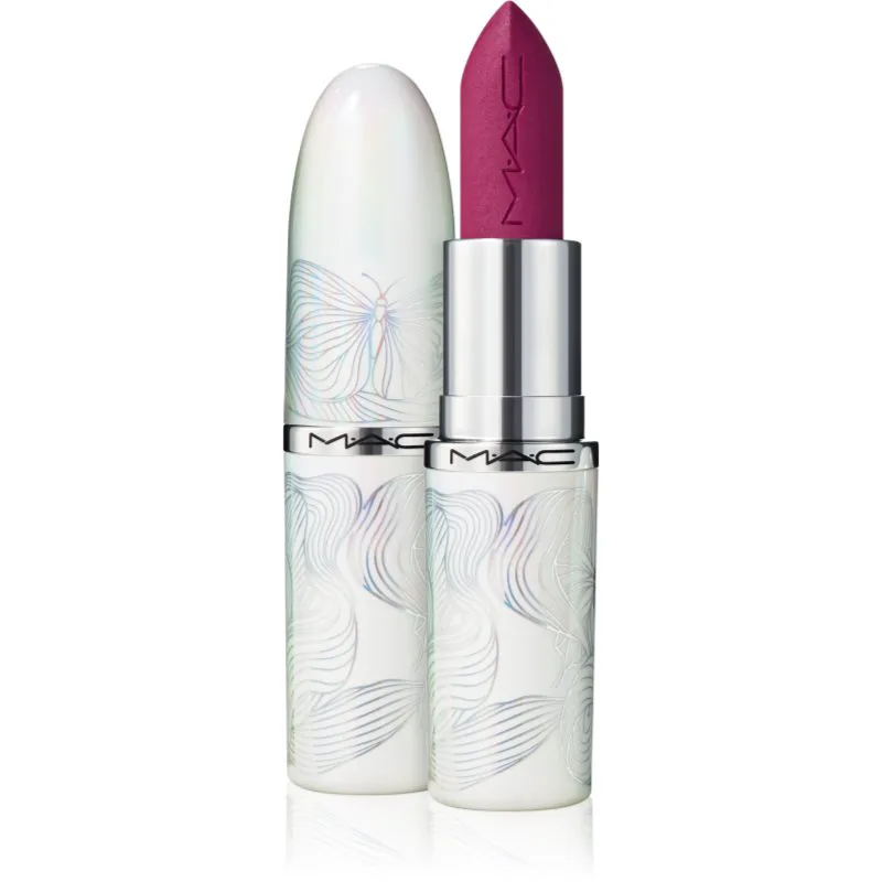MAC Cosmetics Metamorphosis Spring Collection MACximal Silky Matte Lipstick ματ κραγιόν απόχρωση Juiced Raspberry 3.5 γρ