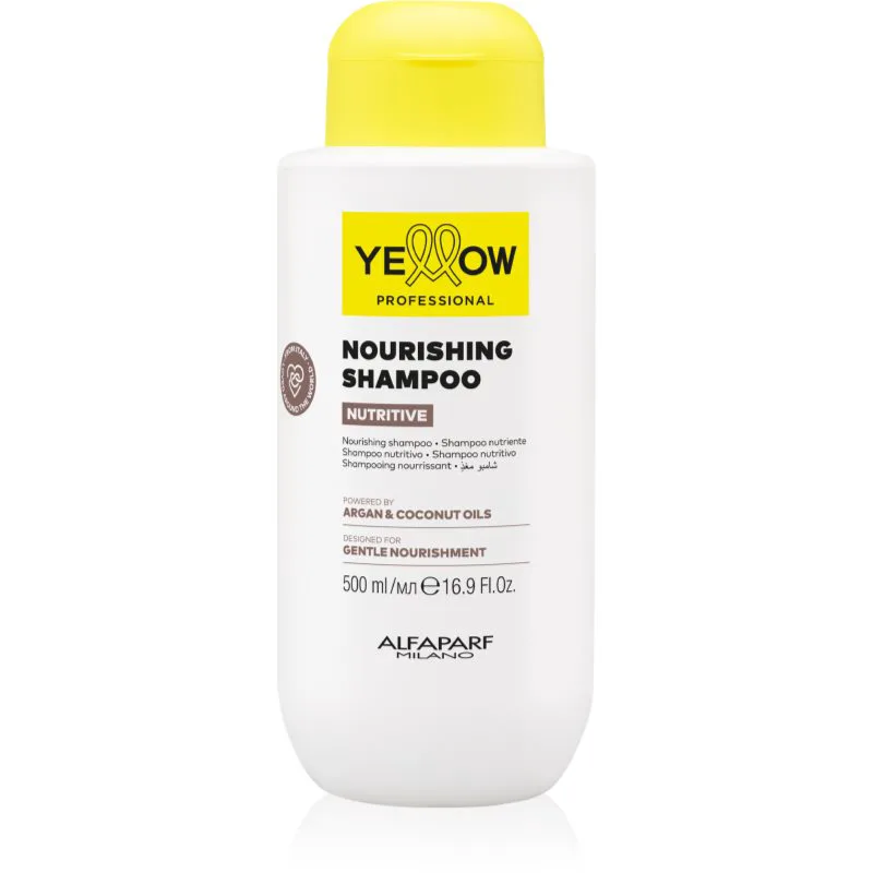 Yellow Professional Nutritive Shampoo σαμπουάν για ξηρά και εύθραυστα μαλλιά για τα μαλλιά 500 ml