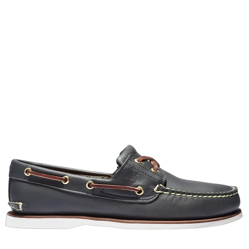 Ανδρικά Δερμάτινα Παπούτσια Navy Μπλε Timberland TB174036-484