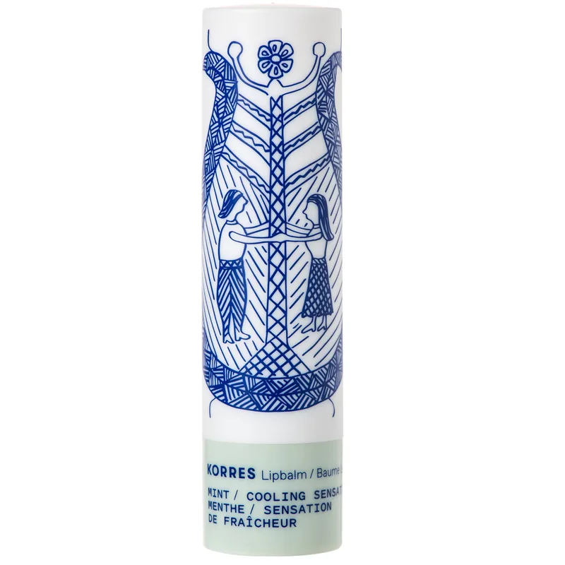 Korres Lip Balm Mint Cooling Sensation Βάλσαμο Χειλιών για Εντατική Ενυδατική Φροντίδα με Μέντα για Αίσθηση Δροσιάς & Φρεσκάδας 4.5g