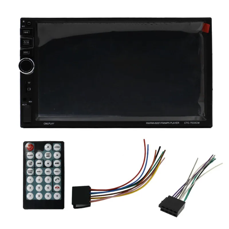 Ηχοσύστημα Αυτοκινήτου 2 DIN Bluetooth-USB-AUX-FM με Οθόνη Αφής 7" 12V 4x60W CTC-7030