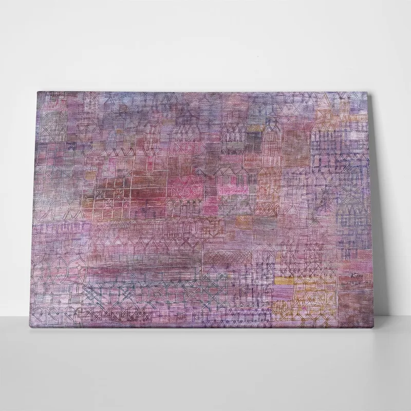 Πινακας σε καμβά PAUL KLEE - CATHEDRALS