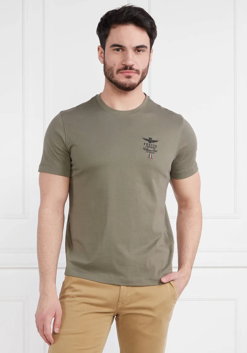 Aeronautica Militare Μπλούζα της σειράς Frecce Tricolori - TS2062 39284 Πράσινο