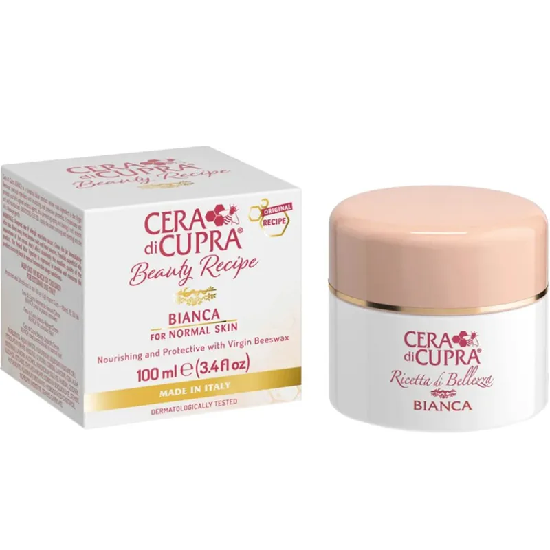Cera di Cupra Bianca Nourishing & Protective Face Cream for Normal Skin Ενυδατική Κρέμα Προσώπου με Φυσικό Κερί Μελισσών 100ml