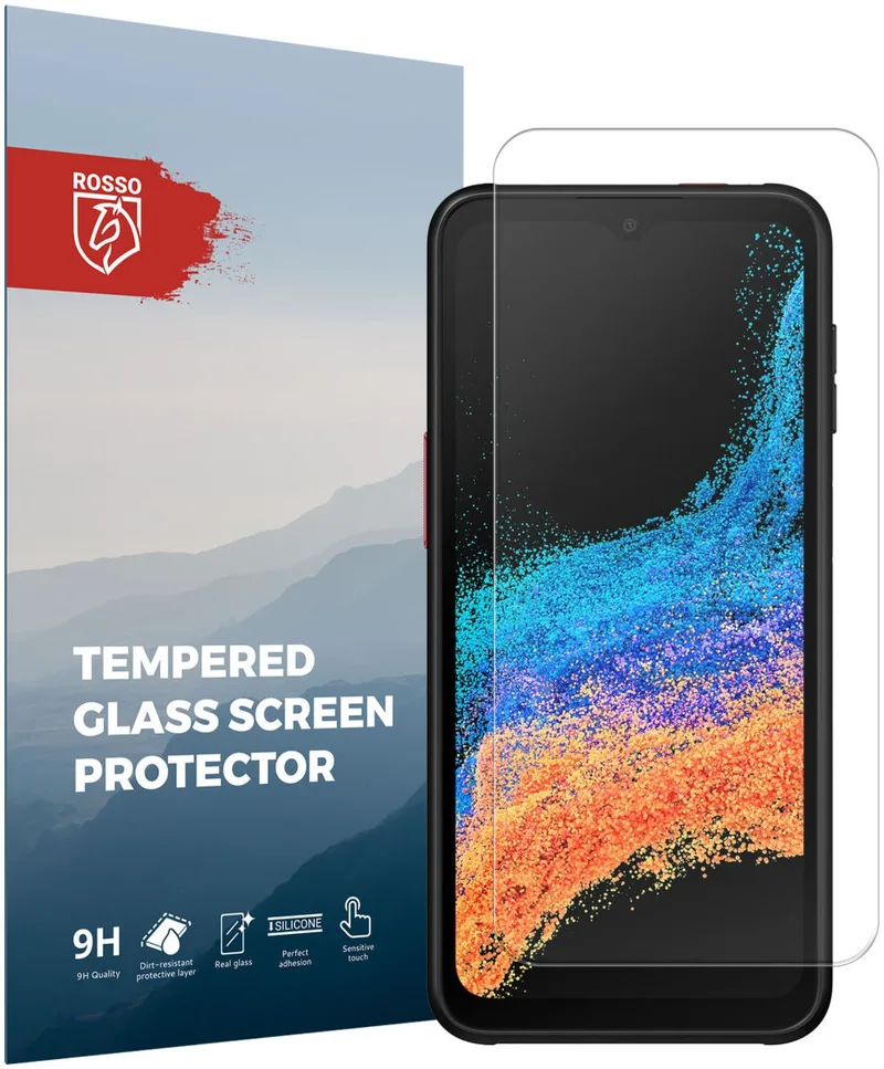 Κόκκινο Tempered Glass - Αντιχαρακτικό Προστατευτικό Γυαλί Οθόνης Samsung Galaxy Xcover 6 Pro - Clear (8719246365829)