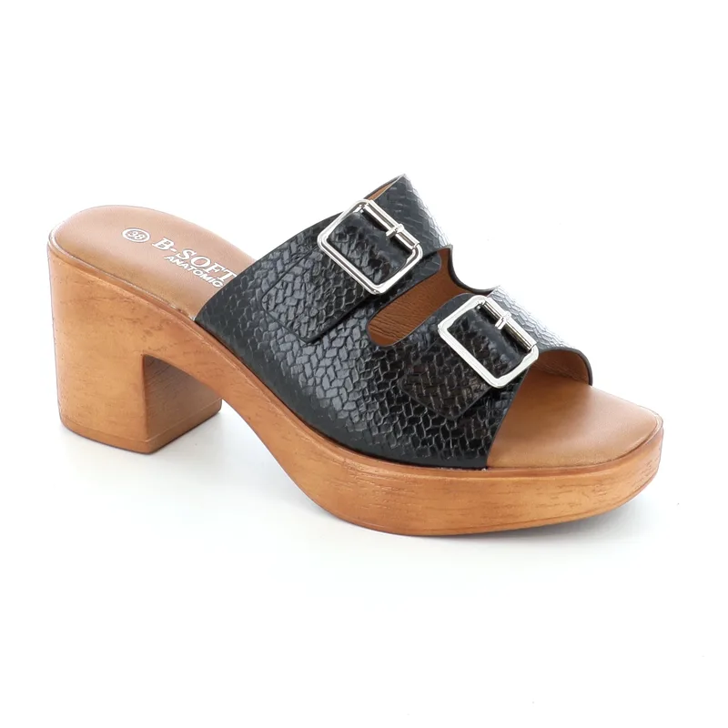 2367-81 ΓΥΝΑΙΚΕΙΟ ΥΠΟΔΗΜΑ MULE, ΜΑΥΡΟ