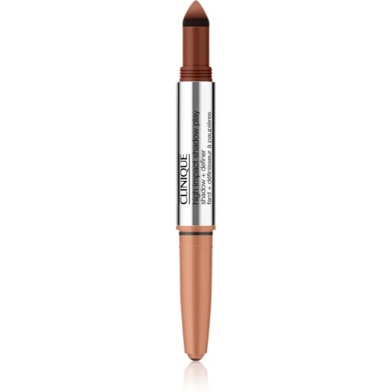 Clinique High Impact™ Shadow Play σκιές ματιών σε μολύβι διπλό απόχρωση Flame + Amber 1.9 γρ