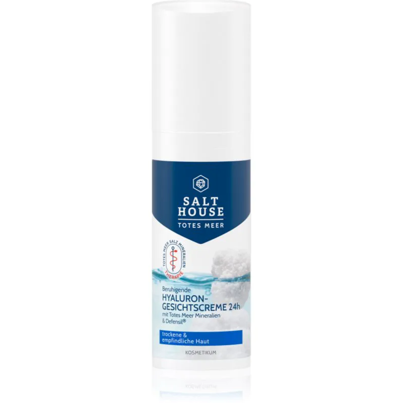 Salt House Dead Sea Therapy Hyaluronic Face Cream 24h ενυδατική κρέμα προσώπου με υαλουρονικό οξύ 50 ml