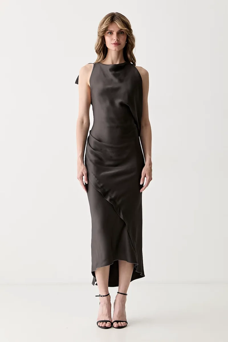 Victoria Beckham φόρεμα με ασετάτ