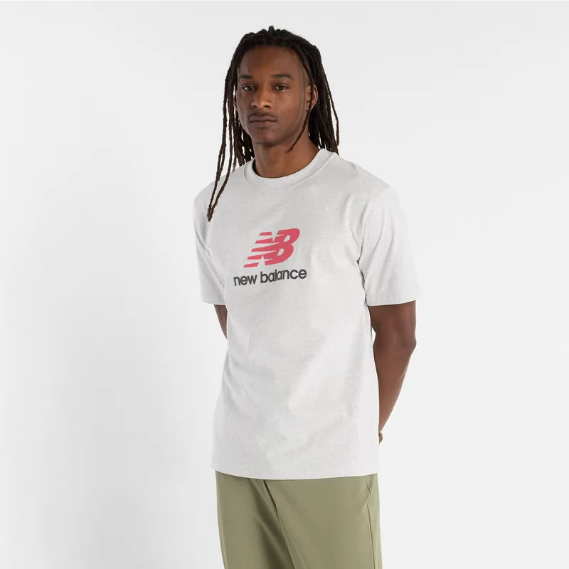 New Balance M Athletics Logo T-Shirt (MT51500-AHH)