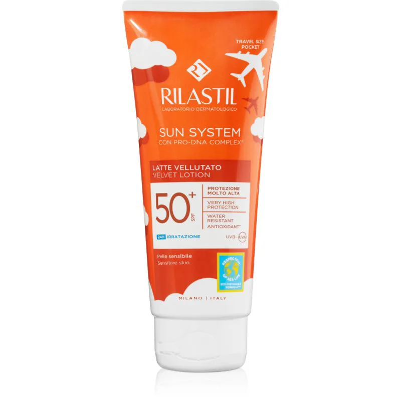Rilastil Sun System ενυδατικό αντηλιακό γαλάκτωμα SPF 50+ 100 ml