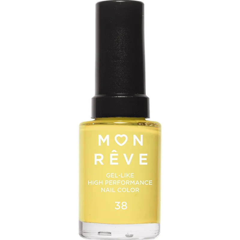 Mon Reve Gel-Like High Performance Nail Color Βερνίκι Νυχιών Υψηλής Απόδοσης 13ml - 38