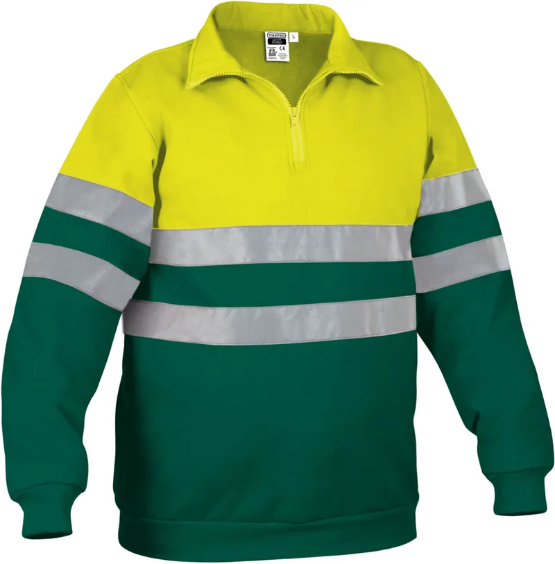 Φούτερ Hi-Vis ROAD Valento SUVAROAAB Fluo Yellow-Green Bottle