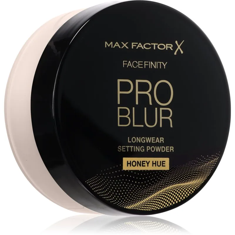 Max Factor Pro Blur σταθεροποιητική πούδρα απόχρωση Honey Hue 10.5 γρ