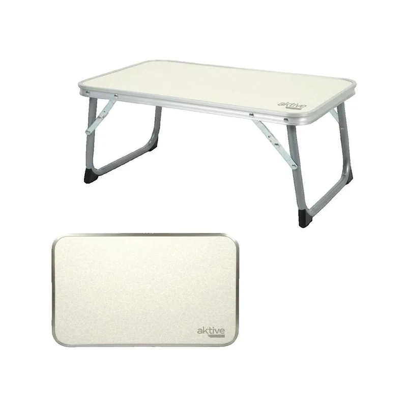 Καρέκλες εξωτερικού χώρου Aktive Table d'appoint d'extérieur pliable beige