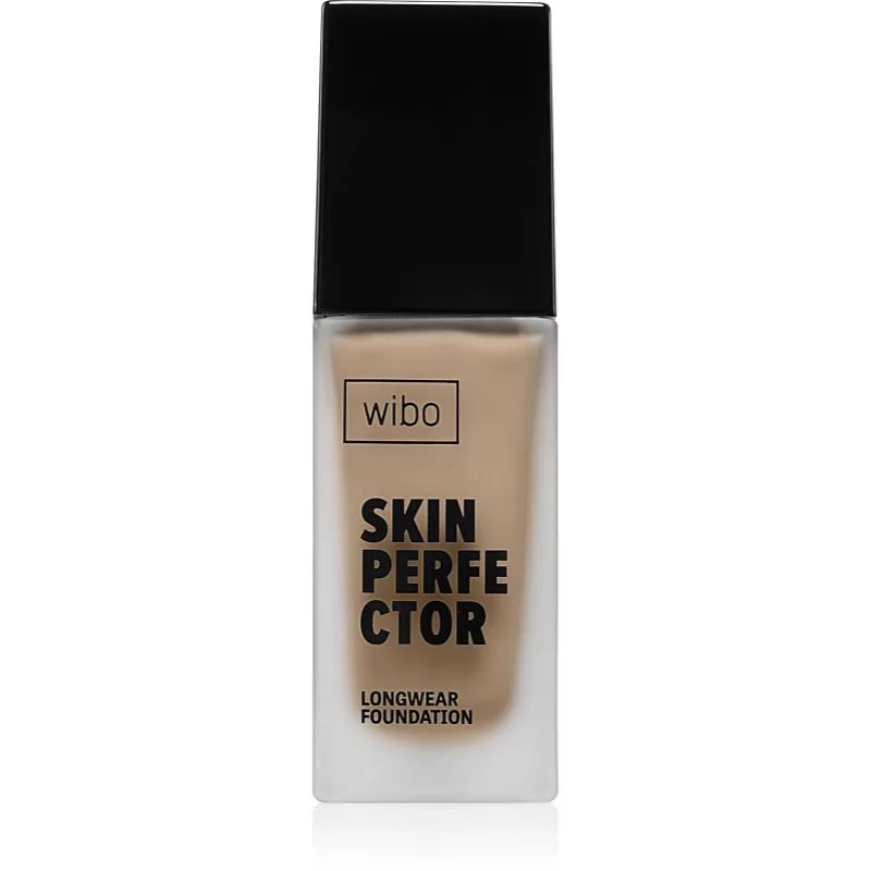 Wibo Skin Perfector Longwear Foundation μακράς διαρκείας μεικ απ για λαμπρότητα και ενυδάτωση απόχρωση 5W GOLDEN 30 ml