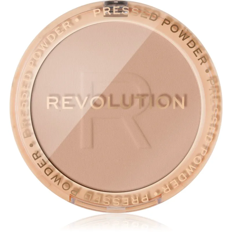 Revolution Reloaded απαλή συμπαγής πούδρα απόχρωση Vanilla 6 γρ