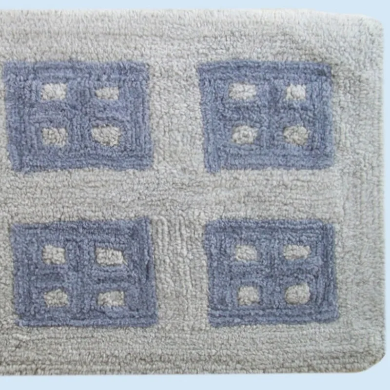 Πατάκι Μπάνιου 50X85 Dimcol Παράθυρο Grey (50x85)