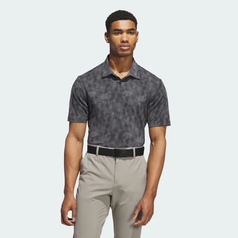 adidas M Ultimate365 Textured Print Polo Shirt (9000274879_66158)