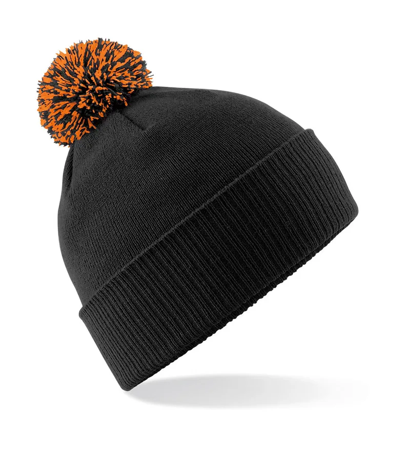 Σκούφος Snowstar B450 Beechfield Black/Orange